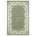 Nejad Rugs Nejad Rugs Floral Garden 3 X 6 Floral Aubuson Light Green / ivory