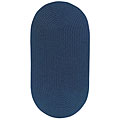 Capel Rugs Capel Rugs Woodrun 1x2 Oval Navy Area Rugs