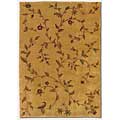 Couristan Couristan Pokhara 6 X 8 Eden Golden Curry Area Rugs
