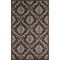 KAS Oriental Rugs. Inc. Kas Oriental Rugs. Inc. Chateau 5 X 8 Chateau Chocolate / wedgewoo