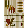 Carpet Art Deco Carpet Art Deco Vision Ii 8 X 10 Mettria / zen-passion Area Rugs