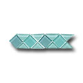 Original Style Original Style Large Triangle  &  Square Clear Glass Borders Huron