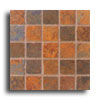Rex Rex Slate Solutions Mosaic Multicolor Tile  &  Stone