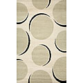 Foreign Accents Foreign Accents Bistro Luxe 7 X 10 Bistro Lux Beige Area Rugs