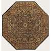 Couristan Couristan Shiraz 6 Octagon Perepedil Kuba Deep Olive Area Rugs