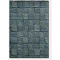 Couristan Couristan Pokhara 6 X 8 Serpentine Blue Area Rugs