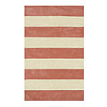 Nejad Rugs Nejad Rugs Boardwalk Stripes 8 X 11 Light Coral / ivory Area Rugs