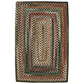 Capel Rugs Capel Rugs Shadowbox Linden 4x6 Hunter Green Area Rugs