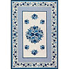 Nejad Rugs Nejad Rugs Bucks County - Tulip 6 X 9 Ivory / blue Area Rugs