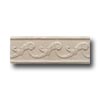 Questech Questech Dorset Decoratives - Travertine Fiddlehead Liner Tile  &