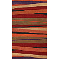 Foreign Accents Foreign Accents Festival Waves 8 X 10 Multi Colored Area Rugs