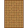 Carpet Art Deco Carpet Art Deco Sunset 4 X 5 Amnion / ginger Area Rugs