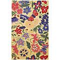 Capel Rugs Capel Rugs Tropicale 7x9 Flowers Area Rugs