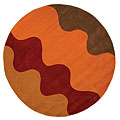 Foreign Accents Foreign Accents Cirque 8 Round Cirque Multi Colored Area Rugs