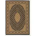 Couristan Couristan Chanterelle 2 X 3 Antique Lavar Kerman Black Area Rugs