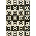 Momeni, Inc. Momeni, Inc. Elements 3 X 5 Elements Black Area Rugs