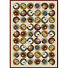 Carpet Art Deco Carpet Art Deco Vision Ii 4 X 5 Turntable / pur Area Rugs