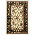 KAS Oriental Rugs. Inc. Kas Oriental Rugs. Inc. Cambridge 3 X 4 Cambridge Ivory / black Fl