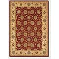 Couristan Couristan Souri 6 X 8 Herati Rust Ivory Area Rugs