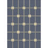 Milliken Milliken Geometrica 5 X 8 Oval Lapis Antique Area Rugs