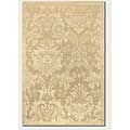 Couristan Couristan Impressions 4 X 6 Antique Damask Gold Ivory Area Rugs