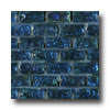 Portobello Portobello Cool Gem Mosaic 1 X 2 Aquamarine Tile  &  Stone