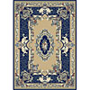 Carpet Art Deco Carpet Art Deco Primavera 2 X 6 Aubusson / camel-prussian Blue Are