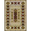 Carpet Art Deco Carpet Art Deco Southwestern Ii 5 X 8 Kira / zen Area Rugs