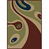Carpet Art Deco Carpet Art Deco Life 5 X 8 Flow / beige-red Area Rugs