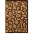 Couristan Couristan Jalore 2 X 8 Runner Efflorscene Golden Mocha Area Rugs