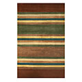 Nejad Rugs Nejad Rugs Modern Stripes 4 X 6 Earth Tones Area Rugs
