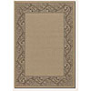 Couristan Couristan Five Seasons 8 X 13 Tuscana Cream Brown Area Rugs