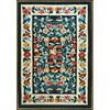 Nejad Rugs Nejad Rugs Bucks County - Floral Garden 3 X 6 Runner Navy / ivory