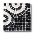 Original Style Original Style Stone Borders Black Athenian Scroll Corner Tile  &