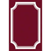 Home Dynamix Home Dynamix Zone 5 X 7 Burgundy 7162 Area Rugs