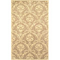 KAS Oriental Rugs. Inc. Kas Oriental Rugs. Inc. Chateau 5 X 8 Runner Chateau Beige / ivory
