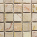 Diamond Tech Glass Diamond Tech Glass Marble Series Polished Mosaic Amber Rouge Til