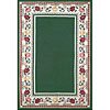 Nejad Rugs Nejad Rugs Bucks County - Border Rug 6 X 9 Emerald Green / ivory A