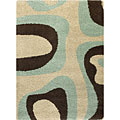KAS Oriental Rugs. Inc. Kas Oriental Rugs. Inc. Elements 7 X 10 Elements Sky / mocha Plasm