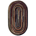 Capel Rugs Capel Rugs Cambridge 11x14 Oval Indigo Brown 0442 450b Area Rugs
