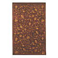 Nejad Rugs Nejad Rugs French Scrolls 4 X 6 Wine / wine Area Rugs