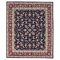 Capel Rugs Capel Rugs Burma Silk- Kashan 4x5 Navy Area Rugs