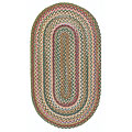 Capel Rugs Capel Rugs American Legacy 1 X 2 Oval Natural Red Area Rugs