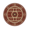 Radici USA Radici Usa Biltmore I 8 Round Red Area Rugs