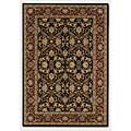 Couristan Couristan Himalaya 8 X 11 Isfahan Ebony Persian Red Area Rugs