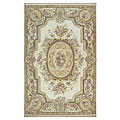 Nejad Rugs Nejad Rugs French Elegance 3 X 8 Aubuson Ivory / ivory Area Rugs