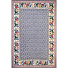 Nejad Rugs Nejad Rugs Bucks County - Damask 3 X 8 Runner Light Blue / ivory A