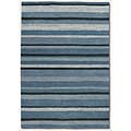 Couristan Couristan Super Indo-colors 8 X 11 Brielle Dusk Blue Area Rugs