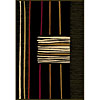 Carpet Art Deco Carpet Art Deco Sunset 5 X 8 Syn / khol Area Rugs