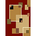 KAS Oriental Rugs. Inc. Kas Oriental Rugs. Inc. Moda 5 X 7 Moda Burgundy Boxes Area Rugs